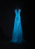 Gorgeous Prom Dress Blue V-neck Evening Dresses Birthday Party Dress Cocktail Dress HZ0319