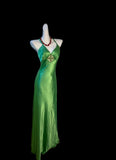 Charming Prom Dress Green V-neck Evening Dresses Gala Dress HZ0319