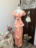 Elegant Prom Dress Off Shoulder Gala Dress Evening Dress HZ0319