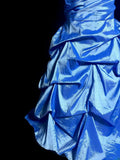 Charming Prom Dress Strapless Pleated Mermaid Evening Dress Gala Dress HZ0319