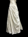 Pretty Wedding Dress A Line One Shoulder Pleated Wedding Dress HZ0319