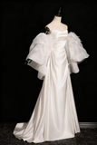 Beauty Wedding Dress A Line Sweetheart Pleated Wedding Dress HZ0319