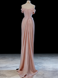 Minimalist Prom Dress Strapless Pleated Gala Dress Evening Dress HZ0319