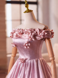 Beauty Prom Dress Off Shoulder Pleated Ball Gown Evening Dress Sweet 16 Dress HZ0319