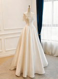 New Arrival Wedding Dress Off Shoulder Lace Wedding Dress HZ0319