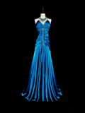 Pretty Prom Dress A Line Halter Pleated Evening Dress Gala Dress Birthday Party Outfits HZ0319
