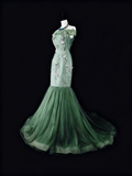 Elegant Prom Dress Off Shoulder Tulle Mermaid Evening Dress Gala Dress Birthday Party Outfits HZ0319