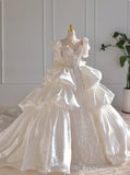 New Arrival Wedding Dress Sweetheart Pleated Wedding Dress HZ0319