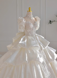 New Arrival Wedding Dress Sweetheart Pleated Wedding Dress HZ0319