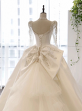 Gorgeous Wedding Dress Sweetheart Pleated Long Sleeve Wedding Dress HZ0319