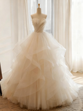 New Arrival Wedding Dress Sweetheart Pleated Tulle Wedding Dress HZ0319