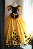 New Arrival Prom Dress Square Neck Pleated Evening Dress Sweet 16 Dress Ball Gown HZ0319