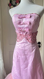 New Design Prom Dress Strapless Pleated Tulle Mermaid Formal Gala Dress Evening Dress HZ0319