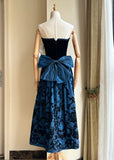 New Arrival Prom Dress Strapless Pleated Print Gala Dress Evening Dress Formal Dress HZ0319