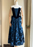 New Arrival Prom Dress Strapless Pleated Print Gala Dress Evening Dress Formal Dress HZ0319