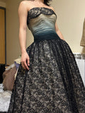 New Arrival Prom Dress Strapless Pleated Formal Dress Evening Dress Gala Dress HZ0319