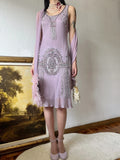 New Arrival Prom Dress Chiffon Crew Neck Beading Formal Dress Evening Dress Party Dress HZ0319