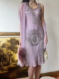 New Arrival Prom Dress Chiffon Crew Neck Beading Formal Dress Evening Dress Party Dress HZ0319