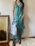 Minimalist Prom Dress U-neck Ruffle Formal Dress Evening Dress Gala Dress HZ0319