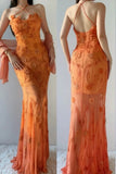 Stunning Prom Dress Halter Gala Dress Evening Dress Formal Dress HZ0319