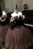 Stunning Prom Dress Off Shoulder Pleated Tulle Birthday Party Dress Evening Dress Formal Dress HZ0319