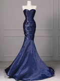 Elegant Prom Dress Sweetheart Pleated Mermaid Gala Dress Evening Dress Formal Dress HZ0319
