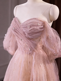 Elelgant Prom Dress Off Shoulder Tulle Gala Dress Evening Dress Formal Dress HZ0319