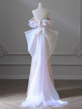 Off The Shoulder Pink Sequin A Line Pearl Prom Dress Sweet 16 Party Gown HZ0319