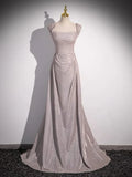 Shiny Off The Shoulder A-Line Long Prom Dress Formal Party Dress HZ0319