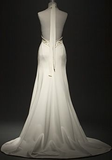 Elegant V Neck Halter Vintage Long Prom Dress Formal Evening Gown HZ0319
