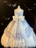 Fairy Off Shoulder Ball Gown Lace Satin Quinceanera Dress Birthday Gown, HZ0319