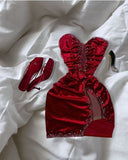 Wine Red Sweetheart Beads Velvet Short Party Dress Homecoming Dress, HZ0319