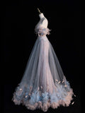 Gorgeous Halter Mermaid Long Prom Dress Evening Gown, HZ0319