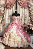 Retro Teal Sweetheart A-Line Satin Quinceanera Dress Birthday Ball Gown, HZ0319