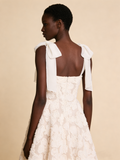 White Straps A-Line Long Party Dress Lovely Birthday Outfits, HZ0319