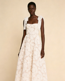 White Straps A-Line Long Party Dress Lovely Birthday Outfits, HZ0319
