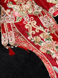Gorgeous Sparkling Beaded Sequin Mermaid Design Exquisite Embroidery Wedding Outfit Evening Dress Prom Dresses HZ0319