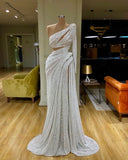 A-Line/Princess Floor-Length Sequins HZ0319