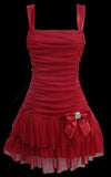 Lovely Red Straps A-Line Short Party Dresses Homecoming Dresses, HZ0319