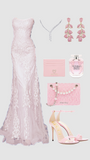 Lilac Strapless Appliques Tulle Mermaid Long Formal Prom Dress, HZ0319