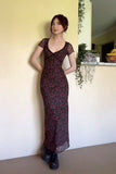 Simple V Neck Sheath Party Dress Fashion Vacation Dress, HZ0319