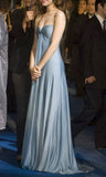 Elegant Blue Sweetheart Neck A-Line Long Party Dress Evening Gown, HZ0319