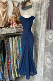 Elegant Sleeveless Mermaid Vintage Long Prom Dress Formal Party Dress, HZ0319