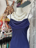 Gradient Spaghetti Straps Mermaid Vintage Long Prom Dress Formal Party Dress, HZ0319