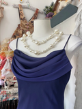Gradient Spaghetti Straps Mermaid Vintage Long Prom Dress Formal Party Dress, HZ0319