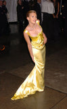 Stunning Yellow Straps Mermaid Satin Long Evening Party Dress Gala Gown, HZ0319