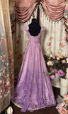 Elegant Ombre Sweetheart A-Line Appliques Long Party Dress Evening Gown, HZ0319