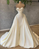 Charming Prom Dress,white Prom Dress, evening Prom HZ0319